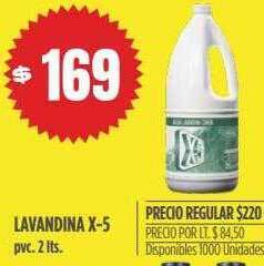 Supermercados Vea Lavandina X-5 oferta