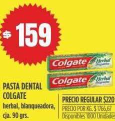 Supermercados Vea Pasta Dental Colgate oferta
