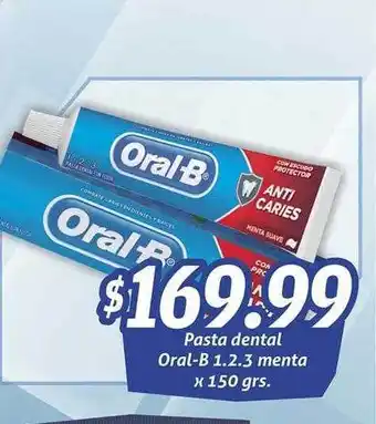 Gomez Pardo Pasta Dental Oral-b 1.2.3 Menta oferta