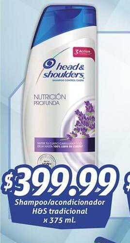 Gomez Pardo Shampoo Acondicionador H&s Tradicional oferta