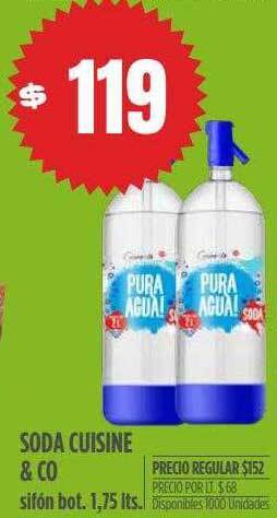Supermercados Vea Soda Cuisine & Co oferta