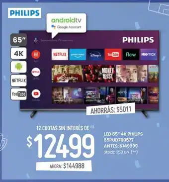 Changomas Led 65 oferta