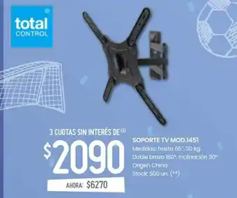 Changomas Soporte Tv Mod. 1451 oferta