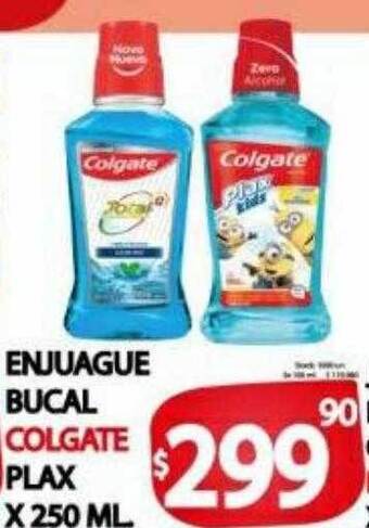 Supermercados Caracol Enjuague Bucal Colgate Plax oferta
