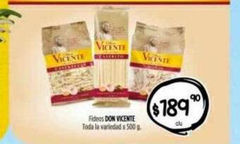 Supermercados Caracol Fideos Don Vicente oferta