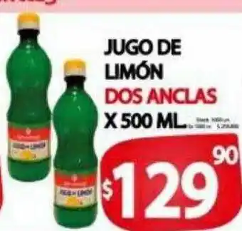 Supermercados Caracol Jugo De Limón Dos Anclas oferta