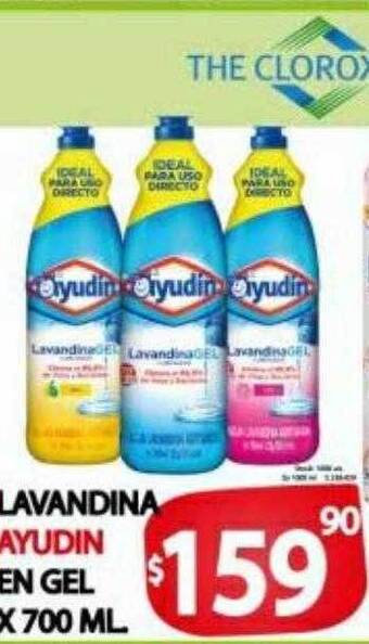 Supermercados Caracol Lavandina Ayudin En Gel oferta