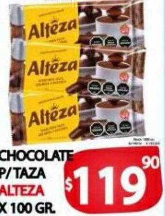 Supermercados Caracol Chocolate P Taza Alteza oferta