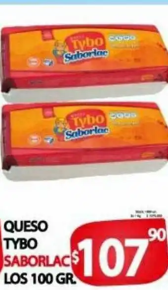 Supermercados Caracol Queso Tybo Saborlac oferta