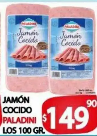 Supermercados Caracol Jamón Cocido Paladini oferta