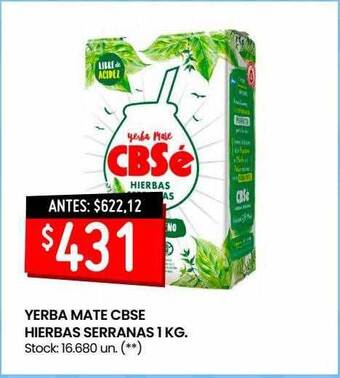 Changomas Yerba Mate Cbse Hierbas Serranas oferta