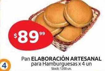 Cordiez Pan Elaboración Artesanal Para Hamburguesas oferta