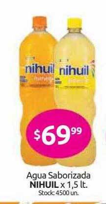 Cordiez Agua Saborizada Nihuil oferta