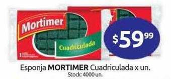 Cordiez Esponja Mortimer Cuadriculada oferta