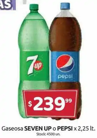 Cordiez Gaseosa Seven Up O Pepsi oferta
