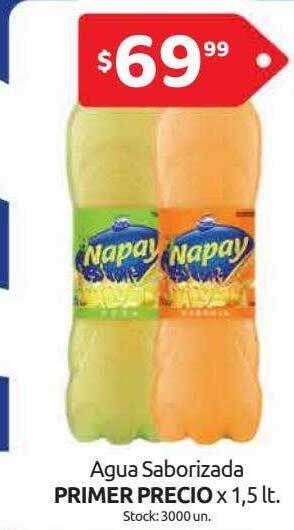 Cordiez Agua Saborizada Primer Precio oferta