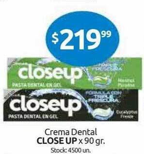 Cordiez Crema Dental Close Up oferta