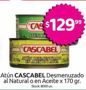 Cordiez Atún Cascabel Desmenuzado Al Natural O En Aceite oferta