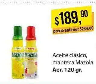 Supermercados Damesco Aceite Clásico Manteca Mazola oferta