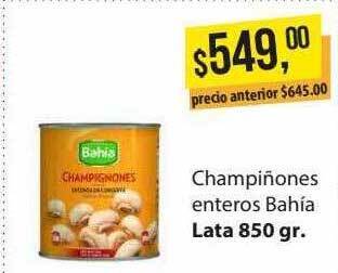 Champiñones Enteros Bahia