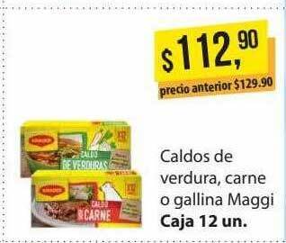 Supermercados Damesco Caldos De Verdura Carne O Gallina Maggi oferta