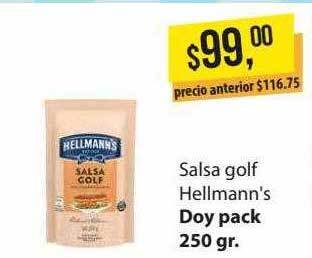 Supermercados Damesco Salsa Golf Hellmann's Doy Pack oferta
