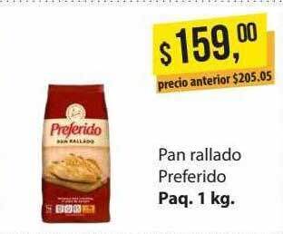 Supermercados Damesco Pan Rallado Preferido oferta