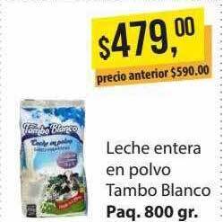 Supermercados Damesco Leche Entera En Polvo Tambo Blanco oferta