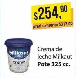 Supermercados Damesco Crema De Leche Milkaut oferta