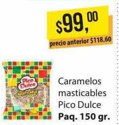 Supermercados Damesco Caramelos Masticables Pico Dulce oferta