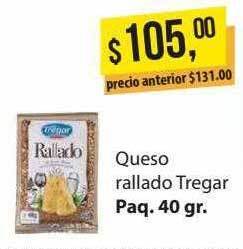 Supermercados Damesco Queso Rallado Tregar oferta