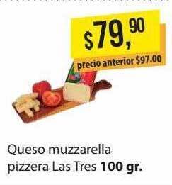 Supermercados Damesco Queso Muzzarella Pizzera Las Tres oferta