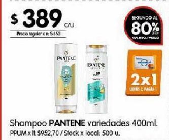 Disco Shampoo pantene 400ml oferta