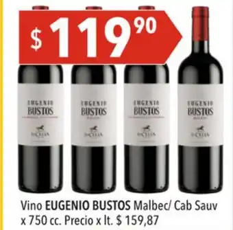 Hergo Eugenio Bustos Vino x 750cc oferta