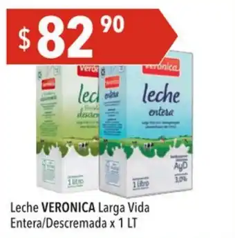 Hergo Veronica Leche Larga Vida Entera/Descremada x 1 Lt oferta
