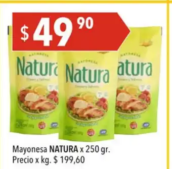 Hergo Natura Mayonesa x 250gr oferta