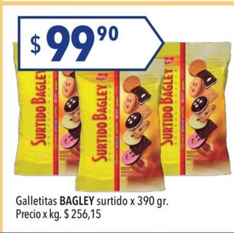 Hergo Bagley Galletitas surtido x 390gr oferta