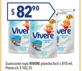 Hergo Vivere Suavizante ropa plancha facil x 810ml oferta