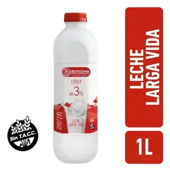 Supermercados Comodin Leche la serenísima uat entera 3% fortificada con vitaminas pet 1lt oferta