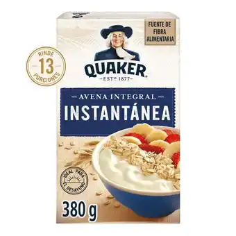 Supermercados Comodin Avena quaker instantanea 380gr oferta