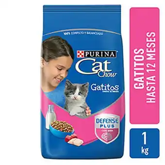 El Abastecedor Cat chow gatitos pesc.carne x1kg oferta