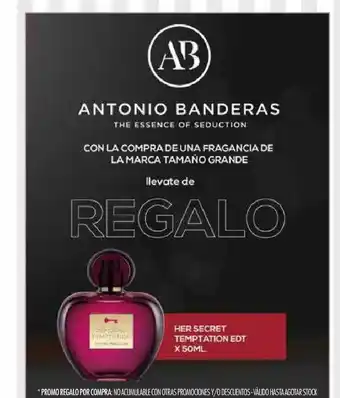 Pigmento Antonio Banderas Her Secret Temptation Edt oferta