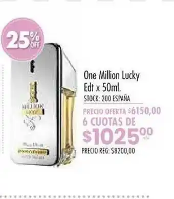 One Million Lucky Edt