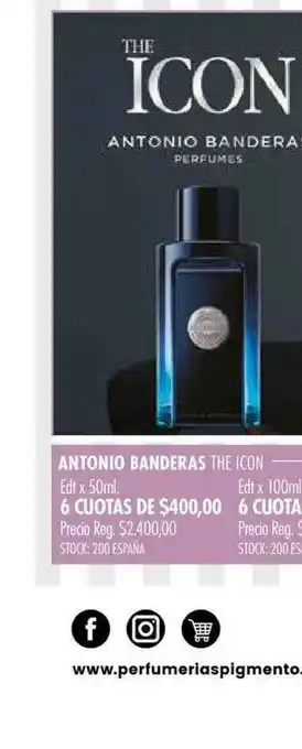 Pigmento Antonio Banderas oferta
