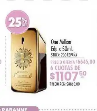 Pigmento One Million Edp oferta