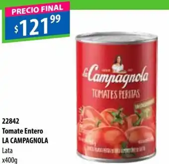 Micropack La Campagnola Lata Tomate Entero x 400 g oferta