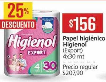Supermercados Aiello Papel Higiénico Higienol oferta