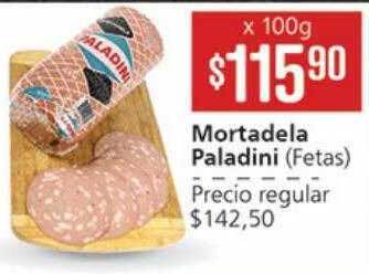 Supermercados Aiello Mortadela Paladini oferta