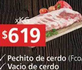 Supermercados Aiello Pechito De Cerdo Vacío De Cerdo oferta