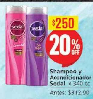 Supermercados Aiello Shampoo Y Acondicionador Sedal oferta